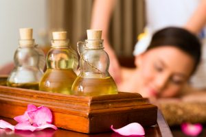 essential oils massage therapy
